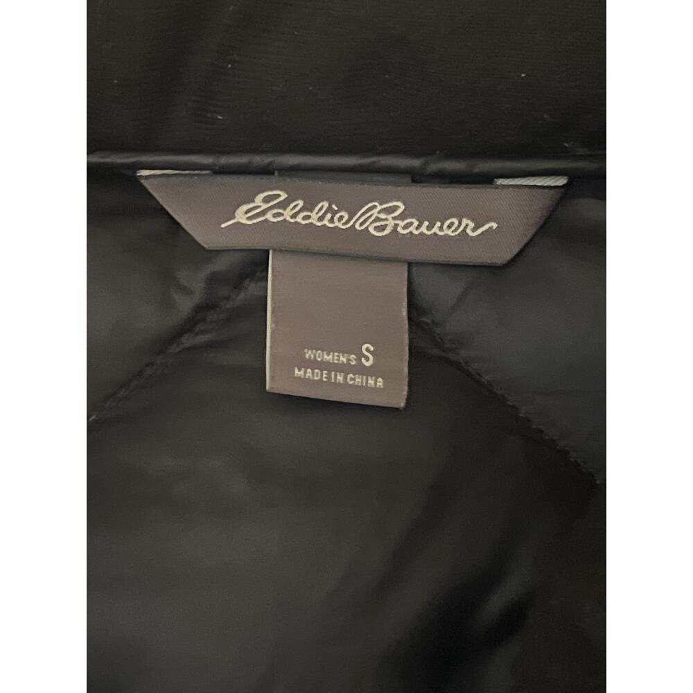 Women's Eddie Bauer down jacket Black Size Small - Picture 6 of 12